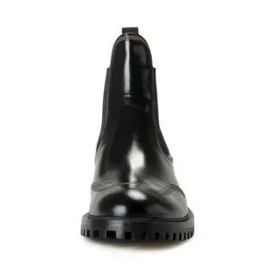 Versace | Shoes | Versace Mens Black Greca Print Polished  display picture 1